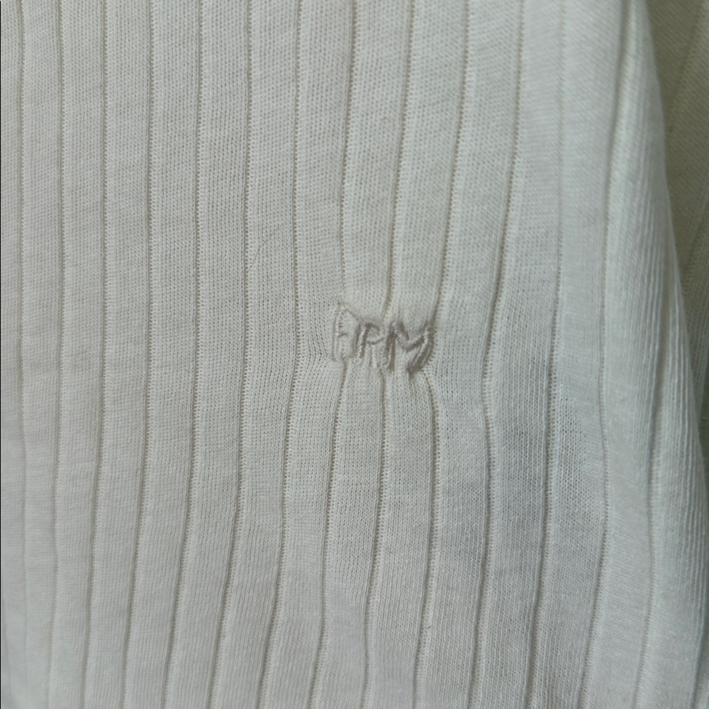 Frame Ribbed Cotton Tank - Picture 3 of 6